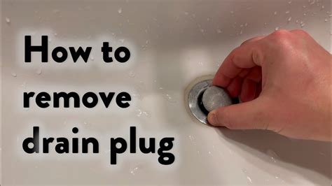How to remove drain plug from sink. Things To Know About How to remove drain plug from sink. 